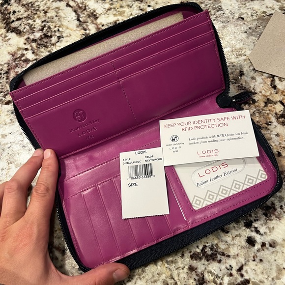 Lodis Zip Closure Wallet - Picture 5 of 5